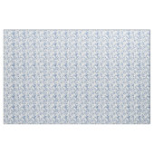 Blauw Toile Curving Branches Stof (Fat Quarter)