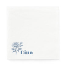 Blauw toilettepapier
