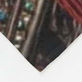 BLAUW TOP SKULL FLEECE DEKEN (Hoek)