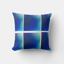 Blauw tot turquoise Sierkussen