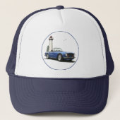 Blauw TR6 Trucker Pet (Voorkant)