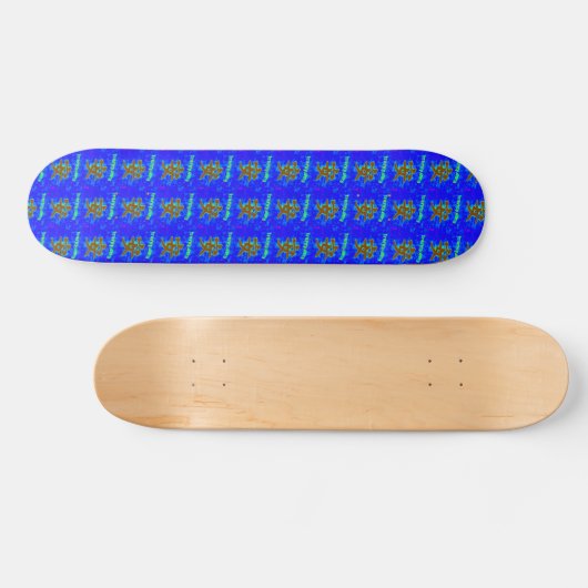 blauw tranquillair skateboard (Horizontaal)