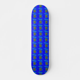 blauw tranquillair skateboard