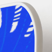 Blauw tropisch eiland gele hond pickleball peddel pickleball paddle (Links Detail)