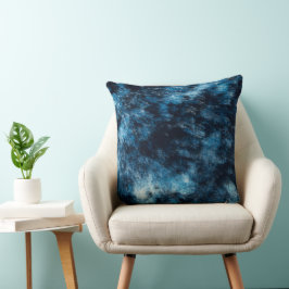 Blauw tuimelwater kussen