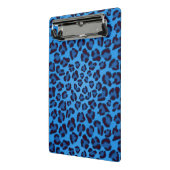 blauw uitlijnpatroon mini klembord (Angled2)