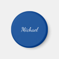 Blauw Unieke Professionele Calligrafie Naam