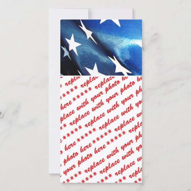 Blauw van de Amerikaanse vlag (Voorkant)