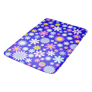 Blauw ventilatorvermogen badmat