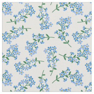 blauw vergeet me niet stof