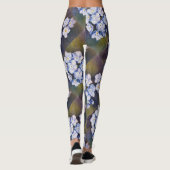 BLAUW VERGETEN ME OPMERKINGEN | LEGGINGS (Achterkant)