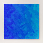 Blauw verloop Abstract Legpuzzel (Horizontaal)