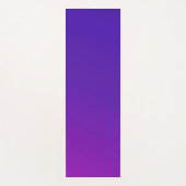 blauw verloop Kleur Yogamat (Voorkant)