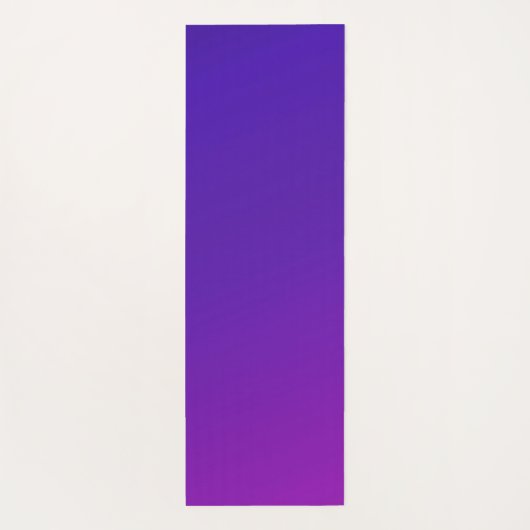 blauw verloop Kleur Yogamat (Achterkant)