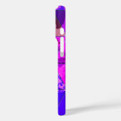 Blauw Violet Kleurrijke grunge textuur Case-Mate iPhone Case (Achterkant / Links)