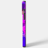 Blauw Violet Kleurrijke grunge textuur Case-Mate iPhone Case (Achterkant / Links)