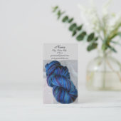 Blauw Visitekaartje (Staand voorkant)