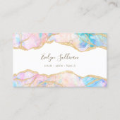 blauw visitekaartje (Voorkant)