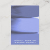 blauw visitekaartje (Achterkant)