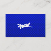 Blauw vlak visitekaartje (Achterkant)