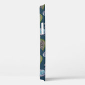 Blauw vogelpatroon Waterverf Case-Mate iPhone Case (Achterkant / Rechts)