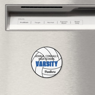 Blauw Volleybal Varsity Aangepast Hoger Onderwijs  Magneet
