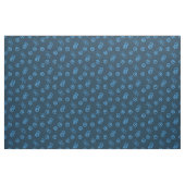 Blauw vredesbord stof (Fat Quarter)