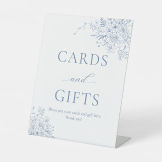 Blauw Vrijgezellenfeest Kaarten en geschenken Reclamebord Met Voetstuk