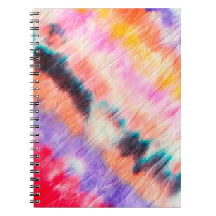 Blauw vuile kunst schilderen. Tie Dye Texture. PAA Notitieboek