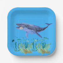 Blauw, Walvis, Oceaan, Vis