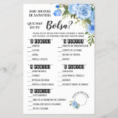 Blauw wat u in uw paars-tweetalige kaart vindt (Achterkant)