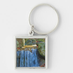 Blauw Water Bron Sleutelhanger