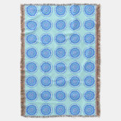 Blauw Water Deken (Voorkant Verticaal)