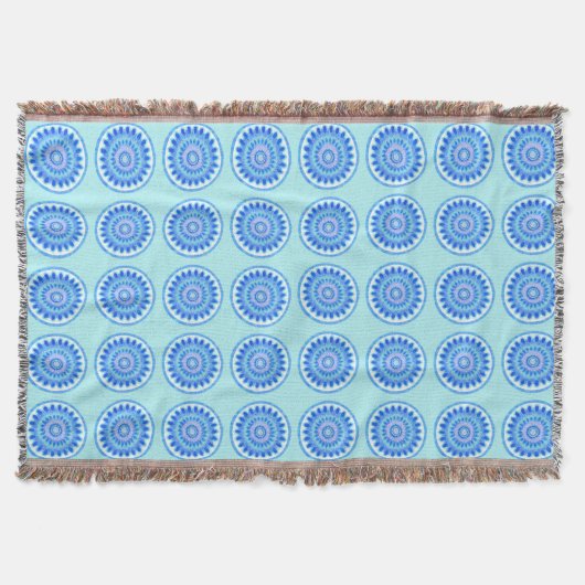 Blauw Water Deken (Voorkant)