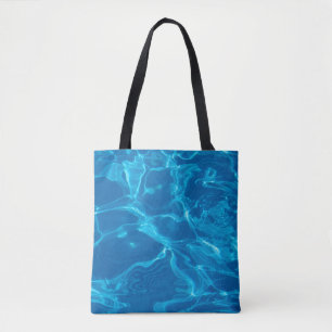 Blauw water draagtas