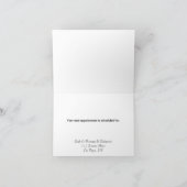 Blauw Water en Lelie pads Note Cards Kaart (Binnen)