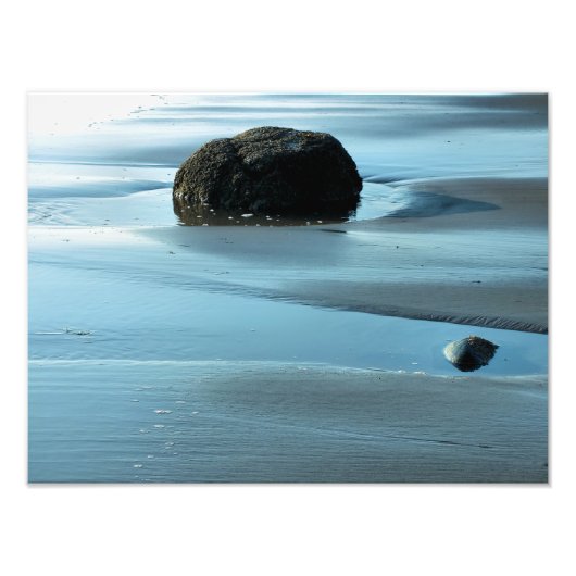 BLAUW WATER FOTO AFDRUK (Voorkant)