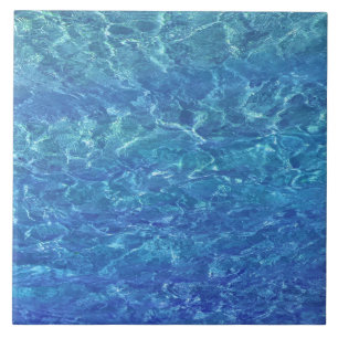 Blauw Water Kust Strand Oceaan Zee Decor Cadeau Tegeltje
