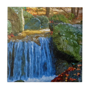 Blauw Water Lent Tegeltje