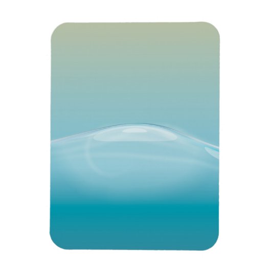 Blauw water magneet (Verticaal)