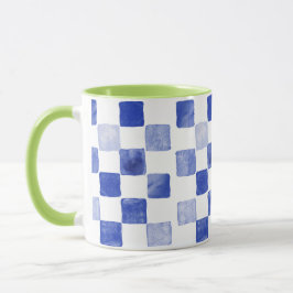 Blauw Water Palet Mok