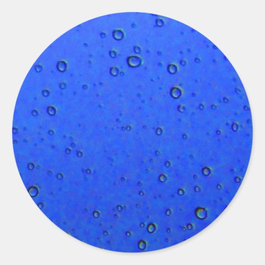 Blauw Water Stickers (Voorkant)