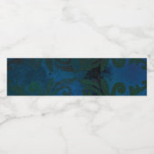 blauw waterfles etiket (Enkel label)