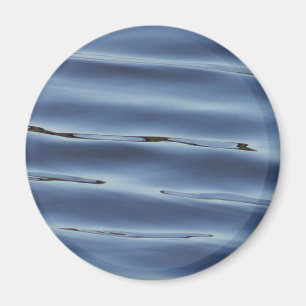 Blauw waterpatroon magneet