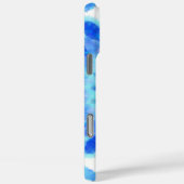 Blauw Waterrad Case-Mate iPhone Case (Achterkant / Rechts)