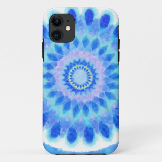 Blauw Waterrad Case-Mate iPhone Case (Achterkant)