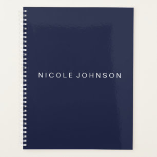 Blauw / Wekelijks/Maandelijks Planner