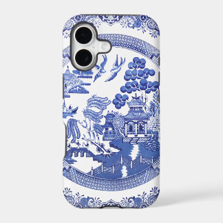Blauw Willow patroon