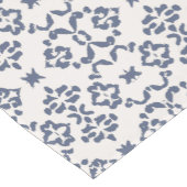 Blauw & Wit Bali Boho Korte Tafelloper (Hoek)