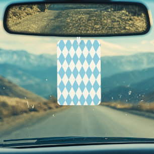 Blauw-wit Bavaria Rhombus vlag Patroon Luchtverfrisser